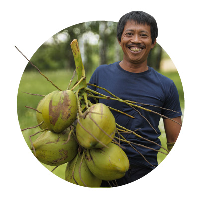 Petani kelapa Indonesia